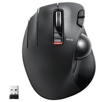Mouse Trackball ELECOM EX-G para canhotos sem fio de 2,4 GHz