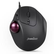 Mouse Trackball Perixx Perimice-517 com fio USB 7 com botão