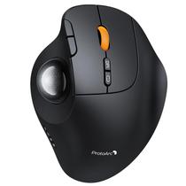 Mouse trackball sem fio Bluetooth ergonômico ProtoArc EM02
