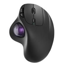 Mouse Trackball sem fio Nulea M501 Recarregável Ergonômico