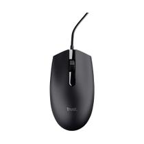 Mouse Trust TM-101, Design Ambidestro, 3 Botões, 1200 DPI, USB, Preto - 25295 Mouse Trust TM-101, Design Ambidestro, 3 Botões, 1200 DPI, USB, Preto - 25295