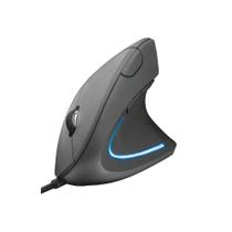 Mouse Trust Vertical Ergonômico Verto LED Azul