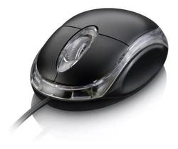 Mouse Usb 1000dpi Óptico Pc Notebook Precisão Wired Toque Confortavel USB
