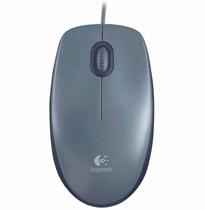 Mouse Usb 800dpi Preto M90 0100 Logitech Original Unidade