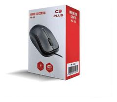 Mouse USB com fio C3 PLUS