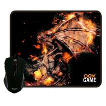 Mouse USB Gamer Arena MC102 (USB - Preto - Led - Acompanha Mousepad) OEX Mouse USB Gamer Arena MC102 (USB - Preto - Led - Acompanha Mousepad) OEX