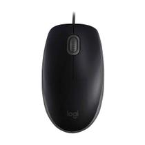 Mouse USB Logitech M110 com Clique Silencioso, Preto - 910-0