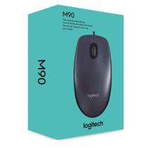 Mouse USB M90 Box Preto - Logitech