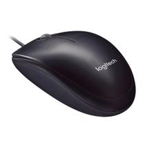 MOUSE USB M90 PRETO LOGITECH conforto e qualidade empresas