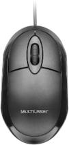Mouse usb multilaser classic mo300 /mf100 1200dpi 1.2mt - preto