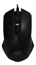 Mouse Usb Newlink Mo228 1000dpi 3 Botões Grid Preto