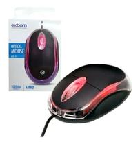 Mouse Usb Notebook Pc Dvr Optico Color Com Led Simples Ms9