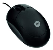 Mouse USB Óptico 800 Dpi Preto Espanha 0106 Bright 01un