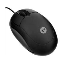 Mouse USB Óptico 800 Dpi Preto Espanha 0106 Bright 01un