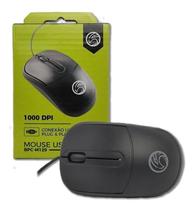 Mouse Usb Óptico Bpc-m129 Cor Preto