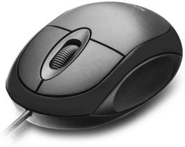 Mouse USB Optico Classic Box Multilaser 1200DPI Preto - MO300