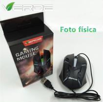 Mouse USB Óptico Gamer Para Jogos Computador 1200 DPI SB-S06/SB-S02 DPI 1000/ Marca Verde
