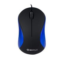 Mouse Usb Óptico Hoopson Office Ms-034A Preto Azul