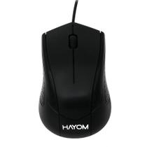 Mouse USB Óptico Office PC Com Fio 3 Botões 1200 Dpi 1,2m
