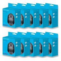 Mouse Usb Para Pc Óptico 1200dpi Atacado/revenda Kit Com 20 Mouse Usb Para Pc Óptico 1200dpi Atacado/revenda Kit Com 20