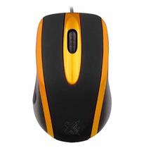 Mouse Usb Techzone Preto/amarelo 6013891 Maxprint - Un