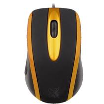 Mouse USB Techzone Preto/Amarelo 6013891 Maxprint