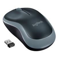 Mouse USB Wireless Mini M185 preto/cinza - Logitech