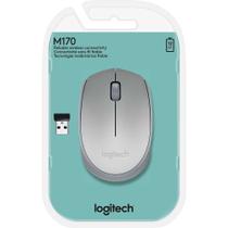 Mouse USB Wireless RC Nano M170 Prata Blister - Logitech