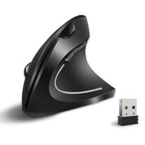 Mouse Vassink Ergonômico Recarregável Sem Fio 1600 DPI Preto Mouse Vassink Ergonômico Recarregável Sem Fio 1600 DPI Preto