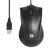 Mouse VCOM USB 1200 DPI com fio e cabo de 1,8 m para Windows