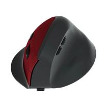 Mouse Vertical Ergonômico Bluetooth Sem Fio 2.4G Óptico Com 3 DPI Ajustáveis E 6 Botões Para Laptop