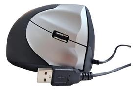 Mouse Vertical Ergonômico Com Fio 1600 DPI Previne Tendinite Mouse Vertical Ergonômico Com Fio 1600 DPI Previne Tendinite