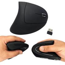 Mouse Vertical Ergonômico Sem Fio 6 Botões Evita Fadiga no Braço Confortável Home Office