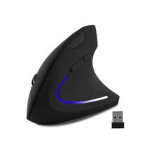 Mouse vertical ergonômico sem fio OTYSRH preto Mouse vertical ergonômico sem fio OTYSRH preto