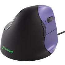 Mouse vertical Evoluent VM4S ergonômico para a mão direita, pequeno