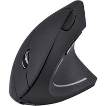 Mouse Vertical S/ Fio wireless E Bluetooth 2400dpi PILHA Duravel