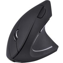 Mouse Vertical S/ Fio (wireless E Bluetooth) 2400dpi Preto