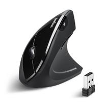 Mouse vertical sem fio Perixx PERIMICE-713 3 níveis DPI