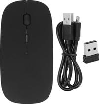 Mouse Wireless 1600 Dpi Com 3 Botões Preto Agold MS04A-P