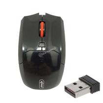 Mouse Wireless 1600 DPI com Receptor USB e 4 Botões Preto GZM386