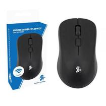 Mouse Wireless 2.4Ghz Sem Fio Office 5+