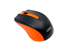 Mouse Wireless Experience Oex Preto/laranja MS404