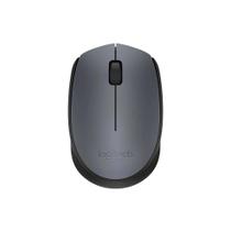 Mouse wireless logitech m170 cinza 2.4ghz usb