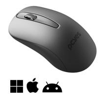 Mouse Wireless Pcyes Comfort 2.4ghz Pmoc12w Com Preta Com 1200DPI Alta Performance Sinal Até 10 Metros Mouse Wireless Pcyes Comfort 2.4ghz Pmoc12w Com Preta Com 1200DPI Alta Performance Sinal Até 10 Metros