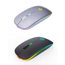 Mouse Wireless Recarregável com RGB E-1300 - Imice