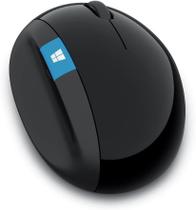 Mouse wireless sculpt ergonômico preto microsoft