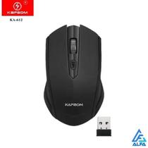 Mouse Wireless Sem Fio Receptor USB Cabo V8