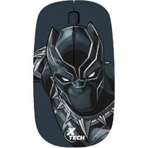 Mouse Wireless Xtech Pantera Negra - Sem Fio XTM-M340BP - Preto/Cinza