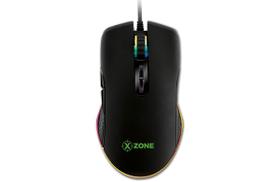 Mouse Xzone Gamer RGB 16400 DPI GMF-02, Ajuste de DPI e 7 Botões programáveis