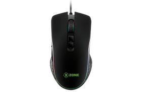 Mouse Xzone Gamer RGB 4800 DPI GMF-01, Ajuste de DPI e 7 Botões programáveis